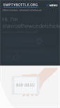 Mobile Screenshot of emptybottle.org